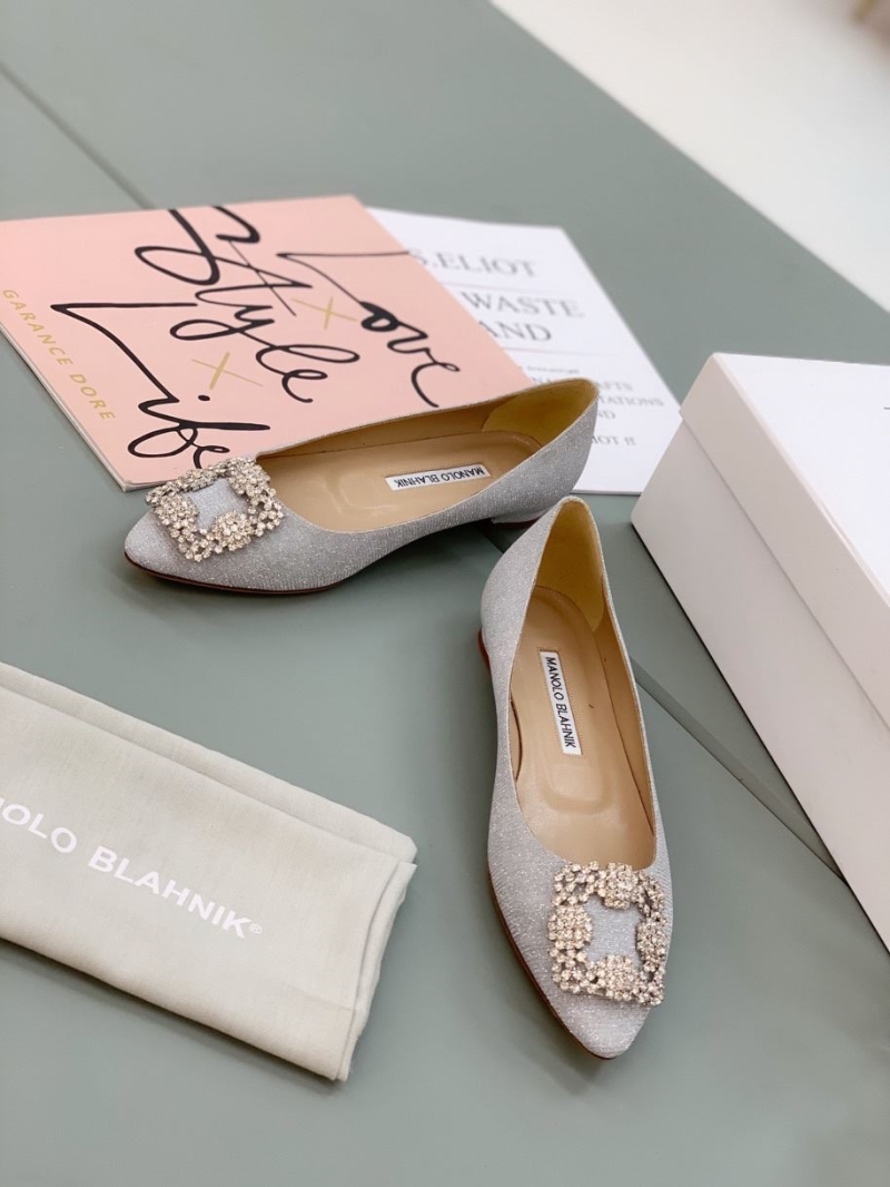 Manolo Blahnik flat shoes